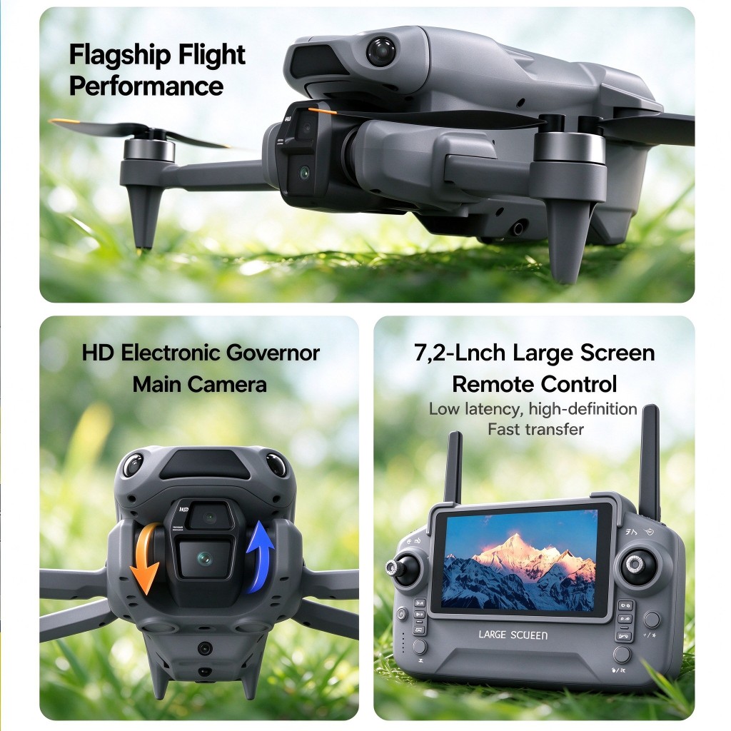 Nowy profesjonalny dron LF682  – Fpv Drone Charger recenzja i cena