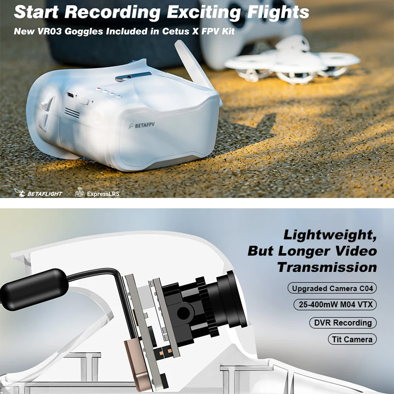 Zestaw Cetus X FPV: pilot radi – Fpv Drone Goggles recenzja i cena