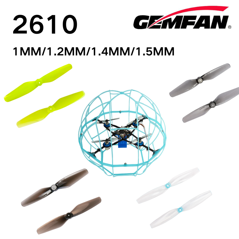 2610 Śmigła Gemfan 2.6 cala 2- – Fpv Drone Propeller recenzja i cena